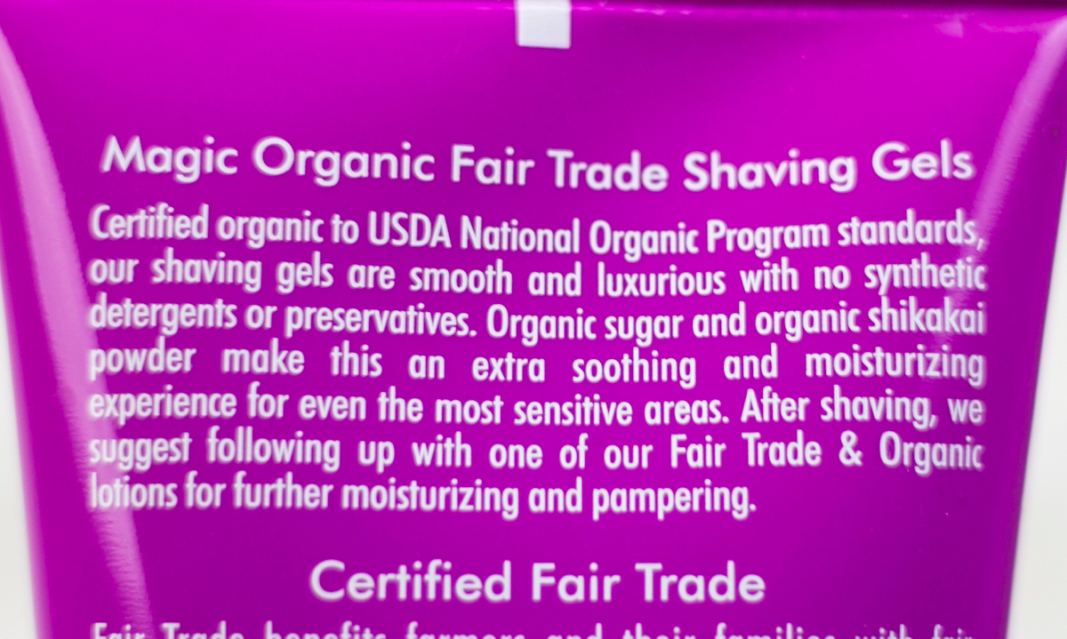 Organic scheren