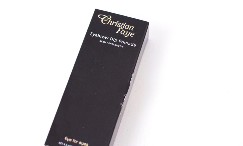 REVIEW: CHRISTIAN FAYE BROW DIP POMADE