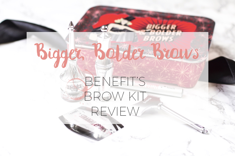 BIGGER & BOLDER BROWS BY BENEFIT