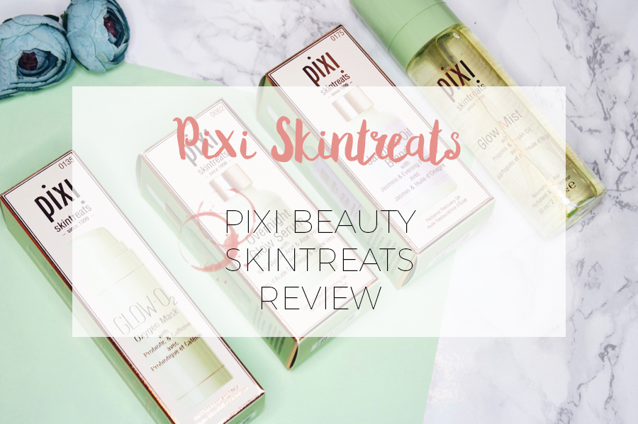Pixi Beauty Skintreats glow serum en glo mask en jasmijn oil