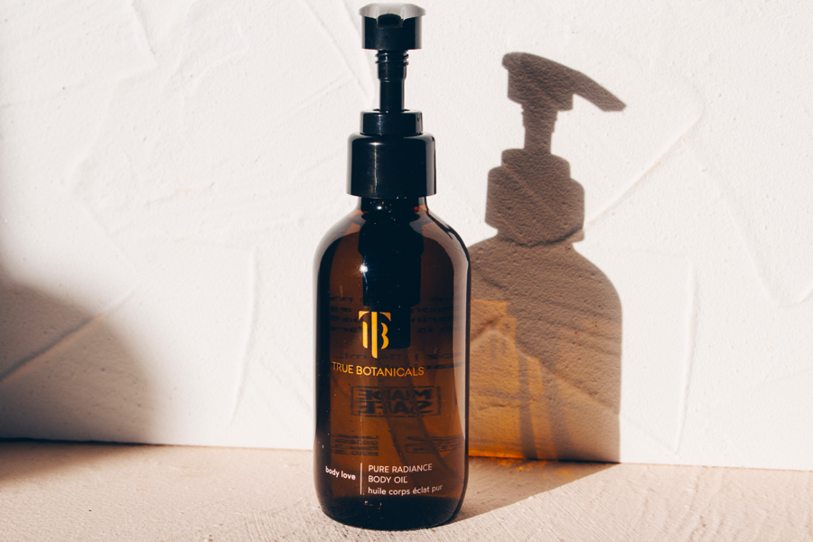 True botanical radiance body oil review